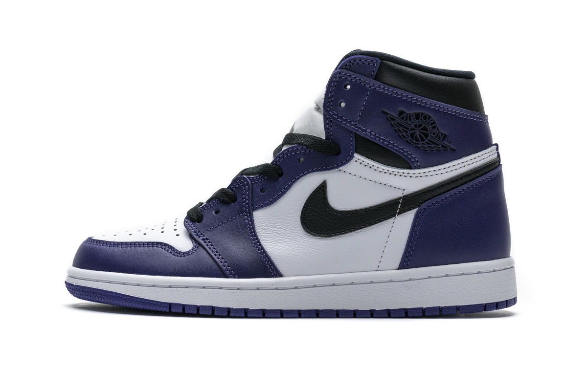 白紫脚趾 XP版乔丹1代篮球鞋运动鞋 555088-500 Air Jordan 1 High OG “Court Purple 021.jpg