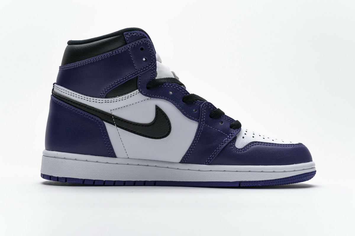 白紫脚趾 XP版乔丹1代篮球鞋运动鞋 555088-500 Air Jordan 1 High OG “Court Purple 023.jpg