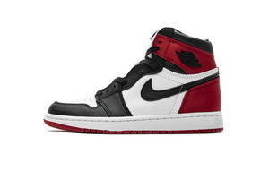 红丝绸 XP版乔丹1代篮球运动鞋 CD0461-016 Air Jordan 1 OG High OG “Satin Black Toe”