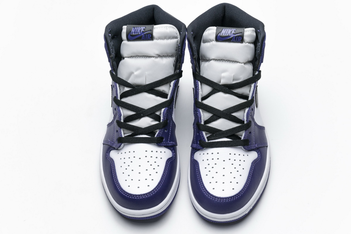 白紫脚趾 XP版乔丹1代篮球鞋运动鞋 555088-500 Air Jordan 1 High OG “Court Purple 009.jpg