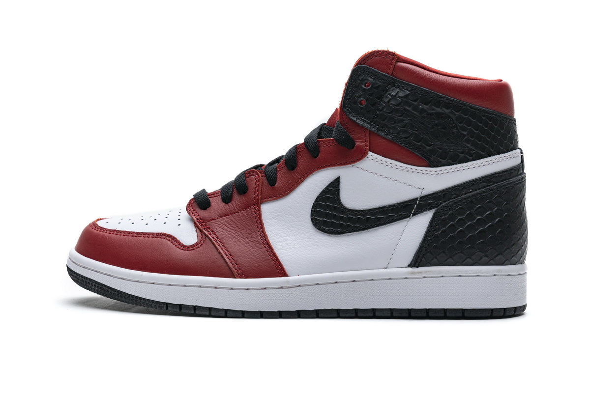 芝加哥蛇纹 PRO版乔丹1代篮球鞋运动鞋CD0461-601 Air Jordan 1 Satin Snakeskin 005.jpg