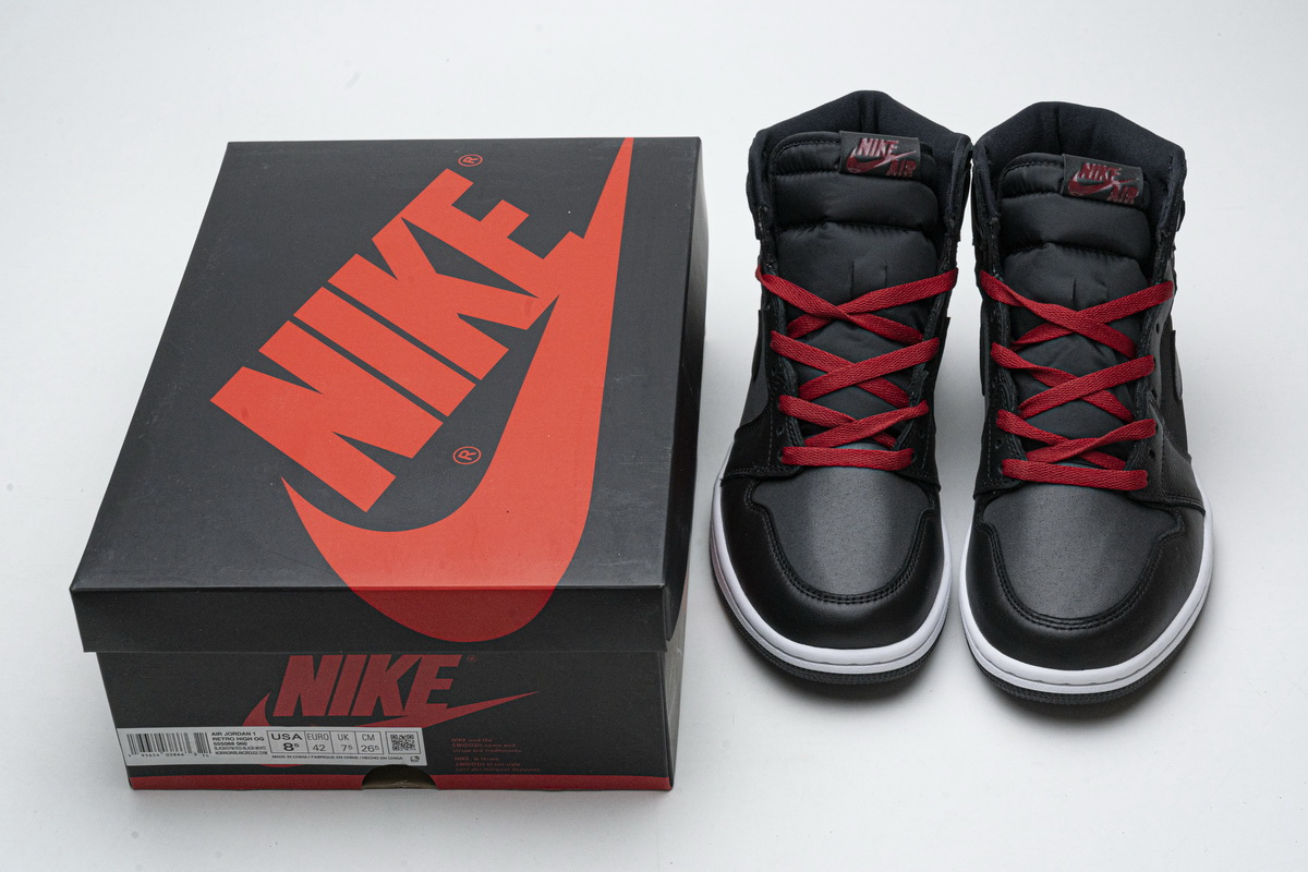 黑红丝绸  XP版乔丹1代篮球鞋运动鞋 555088-060 Air Jordan 1 Retro High OG “Black Satin Gym Red”011.jpg